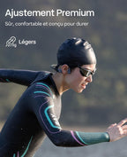 Casque de natation à conduction osseuse Shokz OpenSwim Pro gris - vue 6